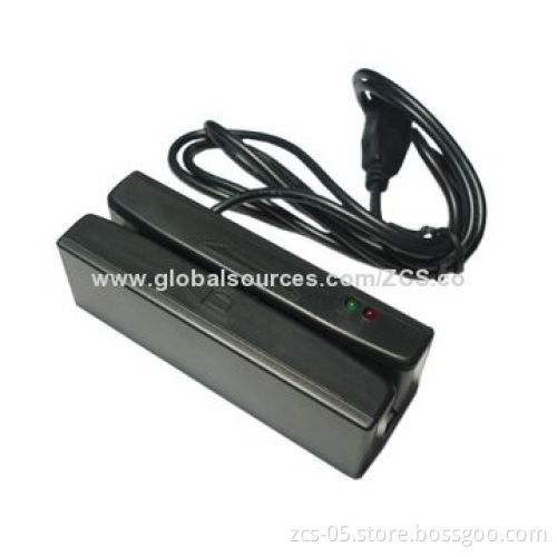 Wiegand card reader, three tracks, magnetic card read and output programmable, CE,FCC,RoHS certified